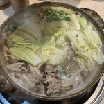 ささき - 鶏コラーゲン鍋完成