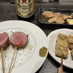 大銀杏 - 鰻の白焼きはふわふわ