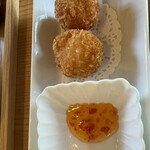 Chazen Salon - Fried Shrimp Balls, JPY 500