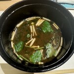 寿し あや瀬 - 赤だし