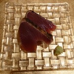 寿司赤酢・望月 - 気仙沼産戻り鰹