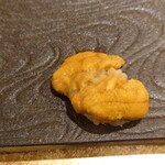 寿司赤酢・望月 - 北海道産のムラサキウニ