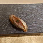 寿司赤酢・望月 - 島根県産あじ