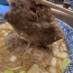 中華そば タンポポ - 名物肉厚トロトロソーキ‼️