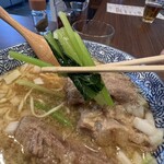 中華そば タンポポ - 青菜