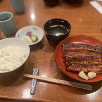 吉寅 - 蒲焼と白飯
