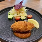 kitchen俊貴 - 名物タラバガニのカニクリームコロッケ