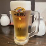 炭火焼天狗 - 生ビール