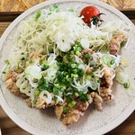 なんぶの湯 おんせんカフェ - うま塩ねぎチキン
