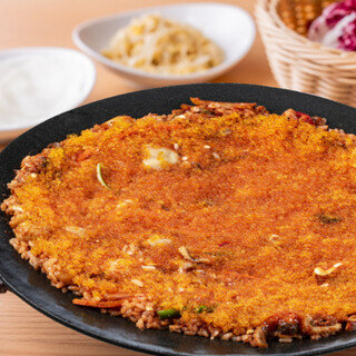 【絶品とびこチャーハン】チュクミサムギョプサルの〆に是非★