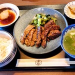 炭焼牛たん 赤兵衛分店 - 赤兵衛定食 大