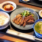 炭焼牛たん 赤兵衛分店 - 赤兵衛定食 大