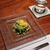 夢酒みずき - ■菜の花豆腐　モンブラン仕立て