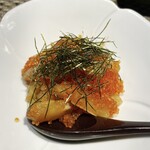 川崎 鮨 よこ田 - 平貝をこんなに食べやすく料理してくださったのは初めてでした。