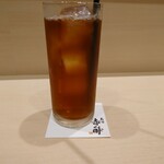 寿司赤酢・望月 - ウーロン茶