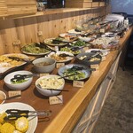 オヤサイキッチン - 食べ放題コーナー