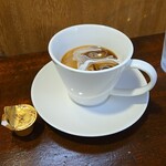 キッチン ブルー グローブ - ホワイトコーヒーへ