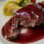 キッチン ブルー グローブ - ポシェをカット