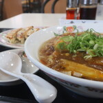 餃子の王将 - 麻婆茄子ラーメン フェアセットＢ＋餃子３個