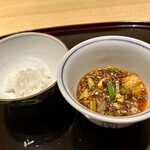 眞善美 - 麻婆豆腐　ご飯