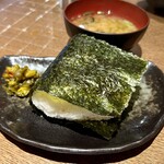 居間居酒屋 ハマヤマ - おにぎり（めんたい）