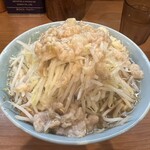 ラーメン BooBoo太郎。 - 小ラーメン(マサイ・ニンニクマシ・アブラマシ)(950円)
