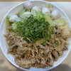 知らんけど。ファットン - ラーメン大盛り＋うずら5個