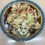 立喰そば かしやま - 天ぷらそば400円