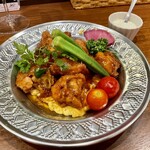 大衆中遊華食堂 八戒 - ふわっふわ卵のSpiceチキン南蛮