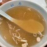 珉亭 - チャーハンスープ