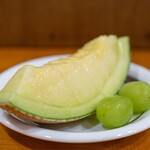 光寿司 - 2024.8 メロンとシャインマスカット