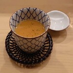 日本橋蛎殻町 すぎた - 鮑の冷製茶碗蒸し
