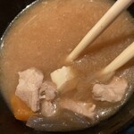 とんかつ丸一 - 具が多いしな