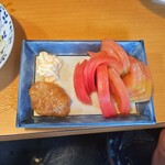 たかぎ山 - 冷やしトマト力士味噌マヨネーズver
