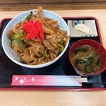 レストラン海乃風 - まごころ豚丼950円