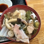 酸ヶ湯温泉旅館 - つがる豚ちゃんこ