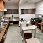 酸ヶ湯温泉旅館 - 炊事場