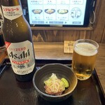 炭火焼和めし処 しんぱち食堂 - ノンアルで一杯❗️