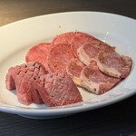 塩タン盛り(塩タン・塩アゴ・特選タン)