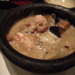 ベトナム家ごはん インドシナ - ｲﾝﾄﾞｼﾅ土鍋煮ｾｯﾄの土鍋煮（ｸﾞﾘｰﾝｶﾚｰ）