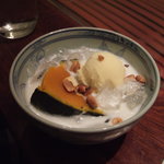 ベトナム家ごはん インドシナ - ｲﾝﾄﾞｼﾅ土鍋煮ｾｯﾄのﾃﾞｻﾞｰﾄ（かぼちゃﾌﾟﾘﾝ）