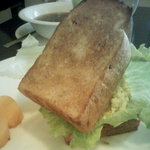 卵とブルーチーズ