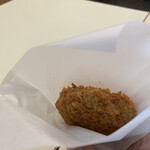 白糸の滝売店 - 山葵コロッケ！