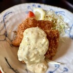 四季海鮮 旬花 - 室蘭産の本ます和風衣フライ