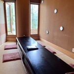 四季海鮮 旬花 - 広々個室♪掘りごたつ式なので、足が楽ちん(^O^)/