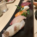 喰い切り鮨 のぶ - にぎり鮨￥900