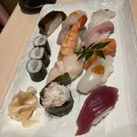 喰い切り鮨 のぶ - にぎり鮨大盛￥1,300