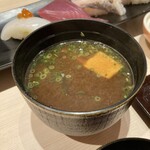 喰い切り鮨 のぶ - 赤だし