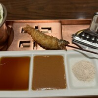 知留久 お初天神店 - 鮎、塩で