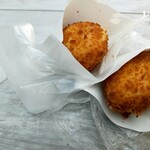 1954 Fukuoka - 揚げたて熱々カレーパン２個